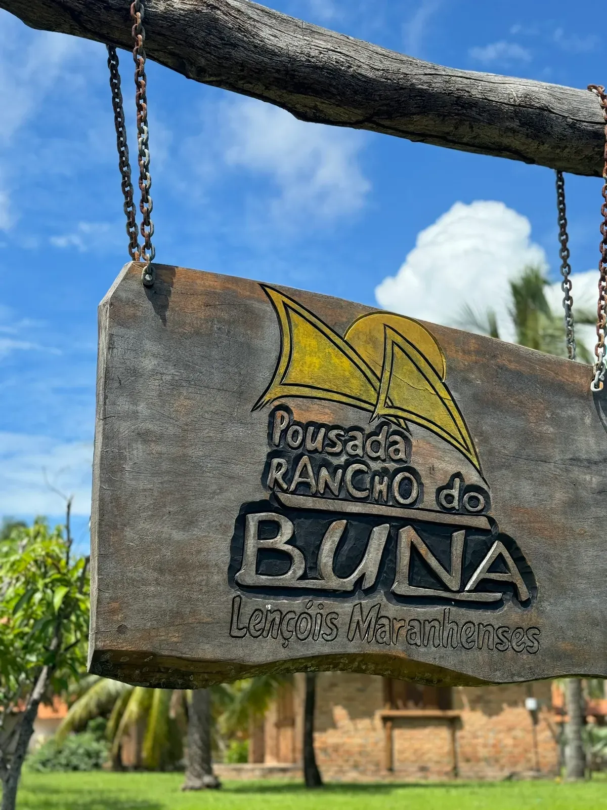 Entrada do Rancho do Buna